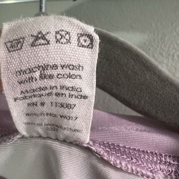 Kate Quinn Children's Rash Guard, Purple With Sunburst Pattern, Size 12-18M - Picture 4 of 4